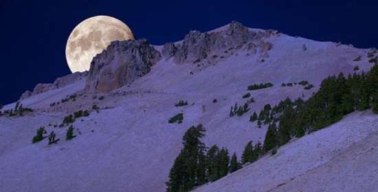 luna invernale