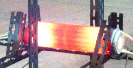 Hot E-cat test 1