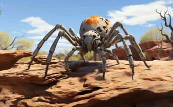 illustrazione di ragno in Australia