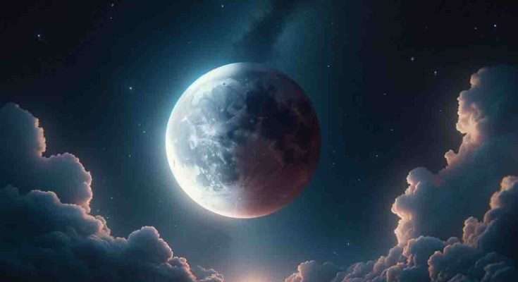 eclissi di luna del cacciatore