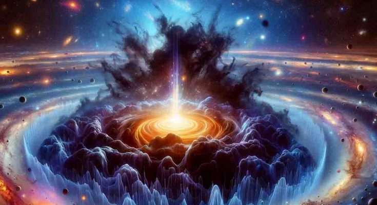 Immagine artistica del Big Bang