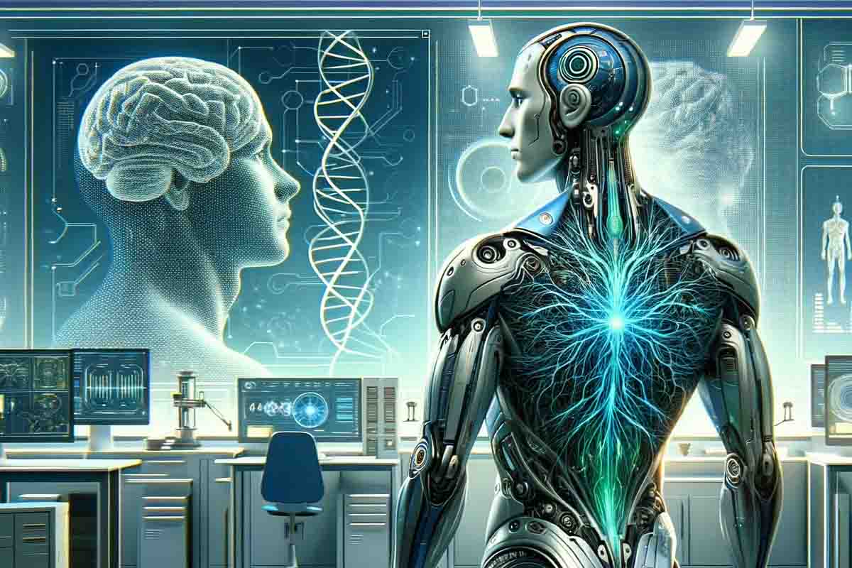 Intelligenza Umana E Intelligenza Artificiale Tema Un nuovo sistema di intelligenza artificiale si evolve come il cervello