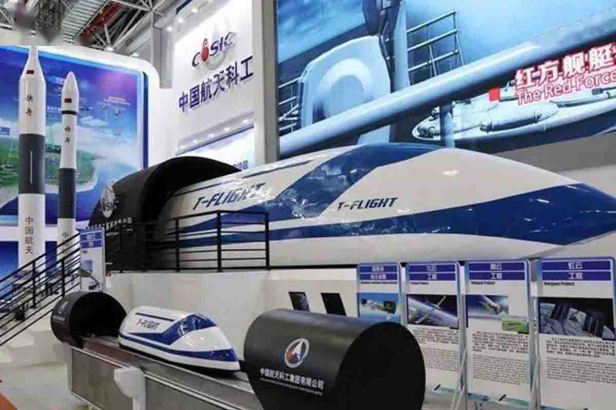La Cina batte un nuovo record di velocità (1000 km/h) con il suo treno ...