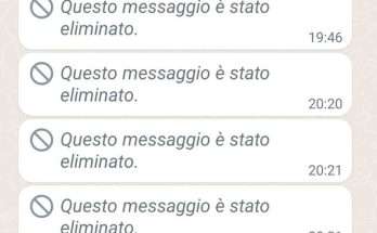 Come leggere un messaggio eliminato su WhatsApp, guida passo passo