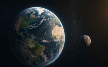 Quasi luna Terra