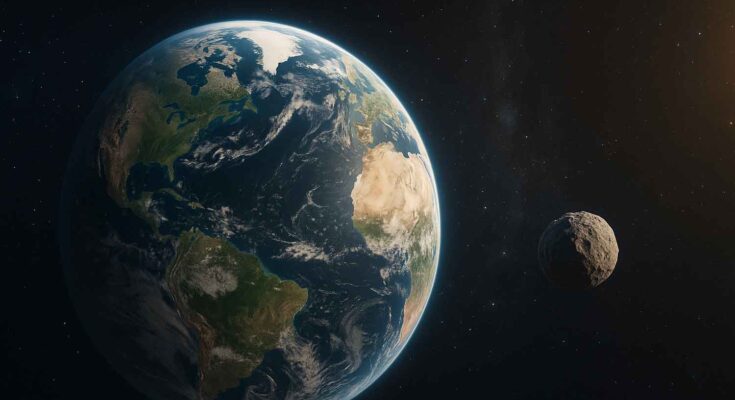 Quasi luna Terra
