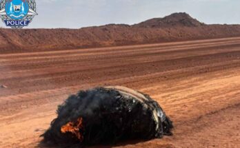 detrito spaziale Australia