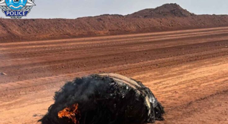 detrito spaziale Australia