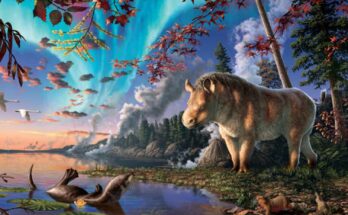 fossile di rinoceronte