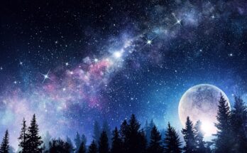 luna pleaidi meteore