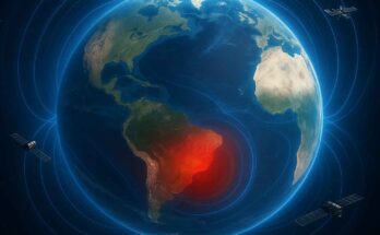 campo magnetico terrestre