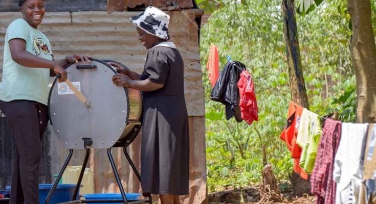 lavatrice senza elettricità