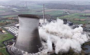 centrale nucleare demolita