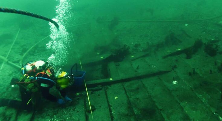 Copenaghen, la più grande nave mercantile medievale mai scoperta