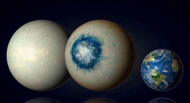 Un pianeta lontano 48 anni luce potrebbe nascondere acqua, ghiaccio e condizioni estreme che lo fanno sembrare un enorme occhio nello spazio