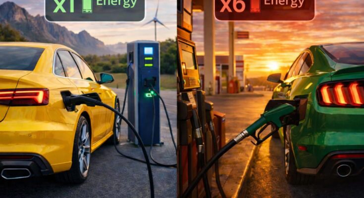 Auto elettrica vs benzina