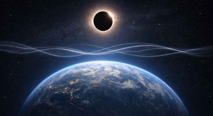 terra eclissi e gravità