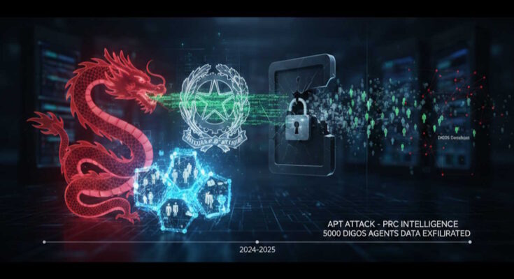 cyberattacco cinese alla Digos