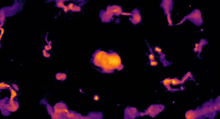 mappa radio cielo telescopio lofar