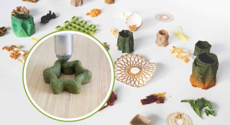 stampante 3 d scarti