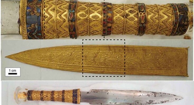 lama extraterrestre di Tutankhamon