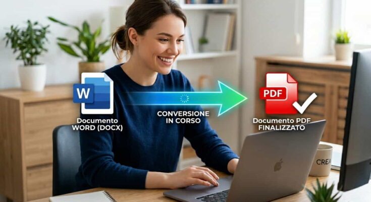 convertire Word in PDF