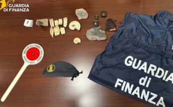 fossili sequestrati a Palermo