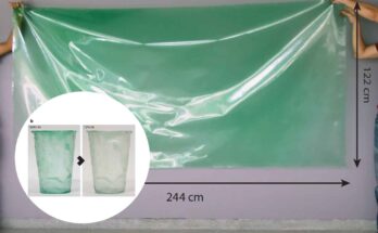 plastica biodegradabile che si rinforza con l'acqua