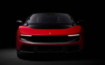 Ferrari Luce render rossa