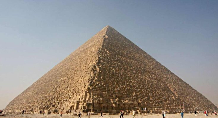 Piramide di Giza cane