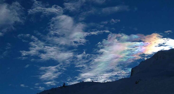 nuvole iridescenti
