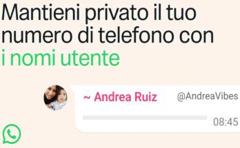 Whatsapp numero telefono