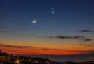 Tripla congiunzione celeste: Venere, Giove e Luna insieme a giugno