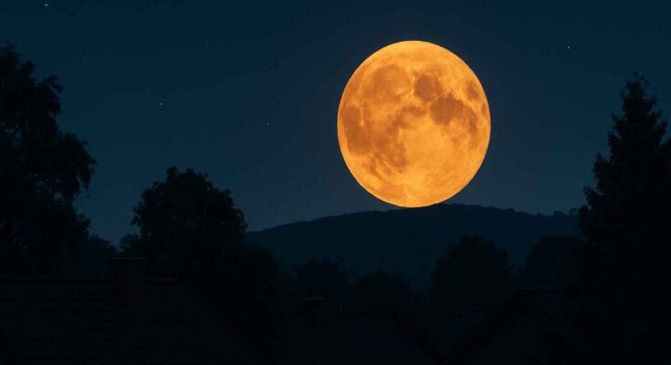 Luna piena del Cervo