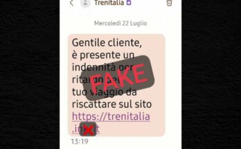 trenitalia fake