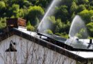 Il tetto-irrigatore che si attiva da solo contro gli incendi