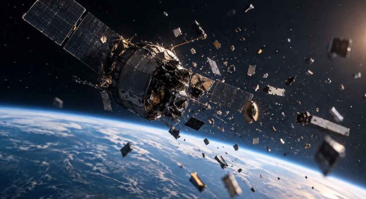 satellite frammentato