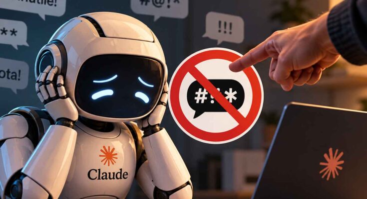 Anthropic vieta gli insulti a Claude
