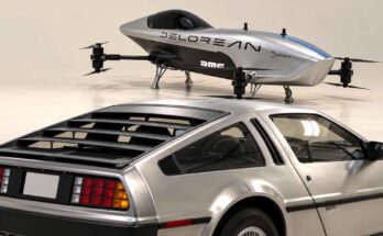 DeLorean volante