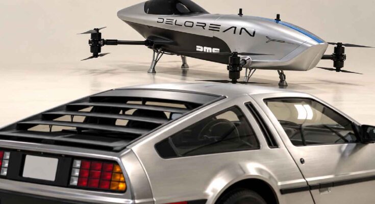 DeLorean volante